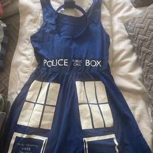 Dr. Who Tardis dress with headband